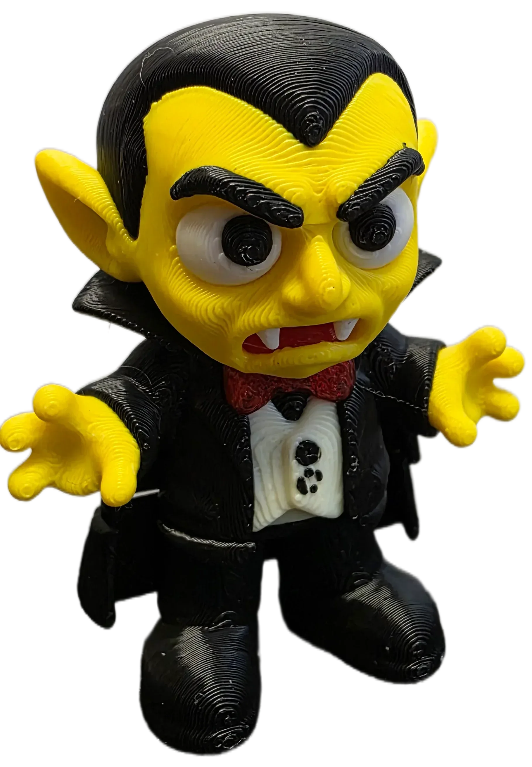 Mini Dracula 3D-Printed Creature - Unique 5cm Figurine - 