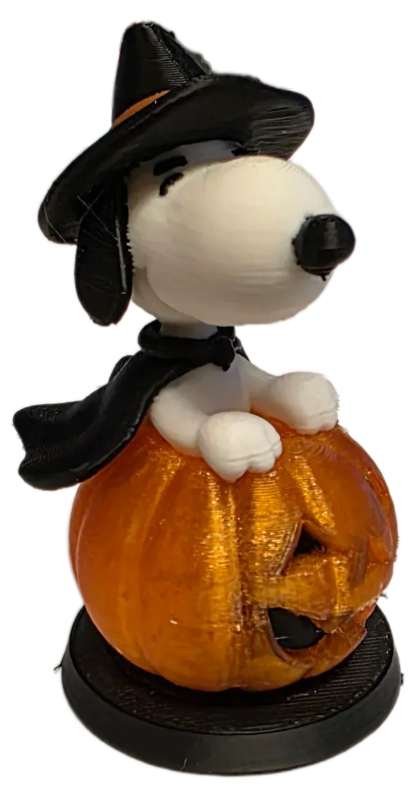 Spooky Snoopy Pumpkin 3D Print for Halloween Decor - 