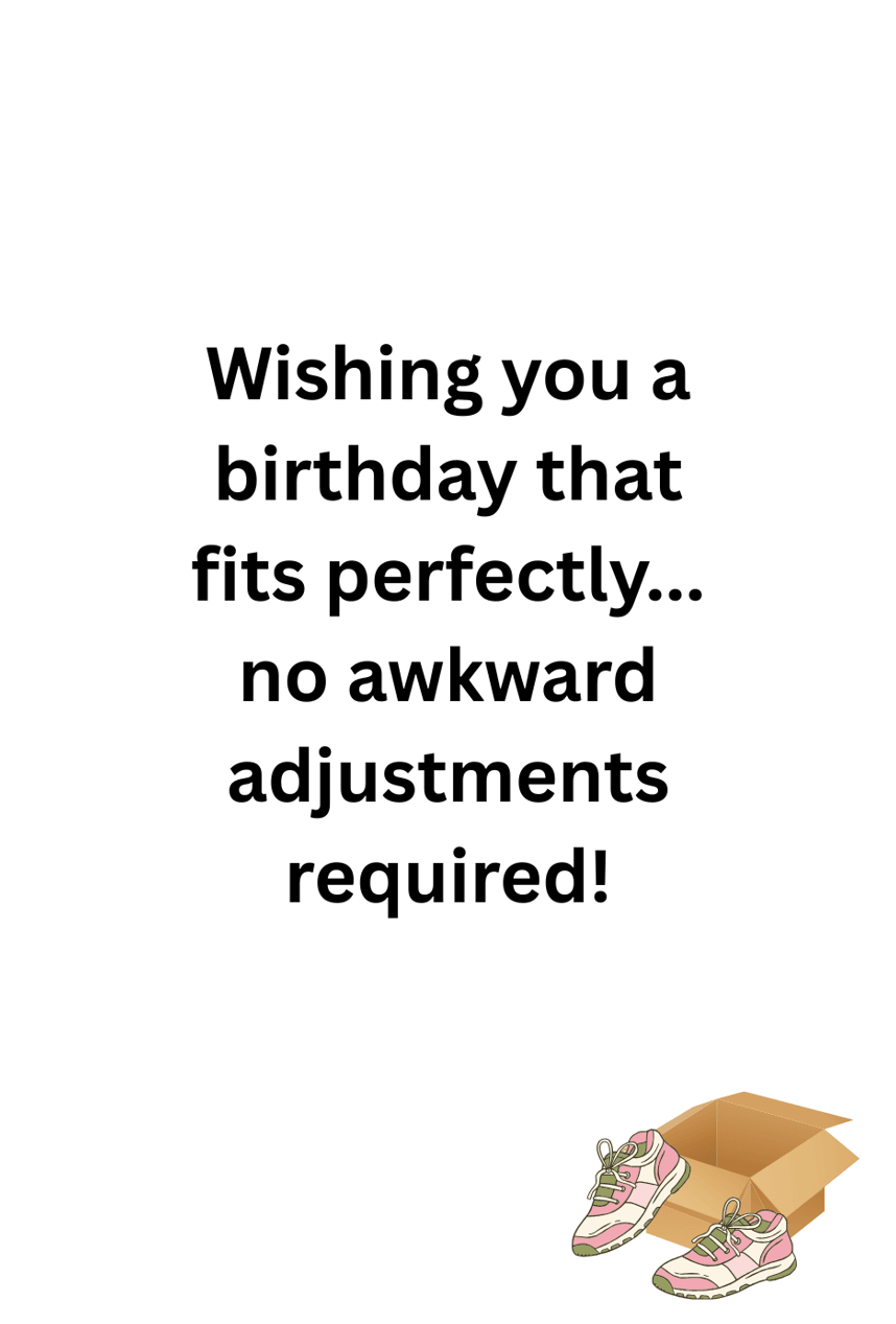 Try It With The Tongue Out – Funny Trainer Birthday Card