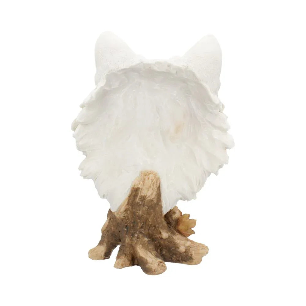 Wild Winter White Wolf Bust | Large Gothic Fantasy Figurine | Nemesis Now
