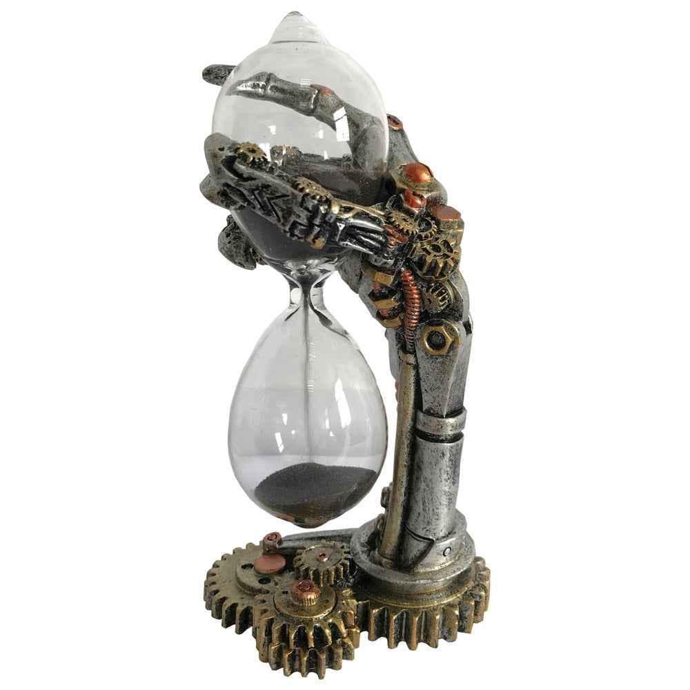 Steampunk Sand Timer - Skeletal Hand Hourglass 16cm - Home Decor