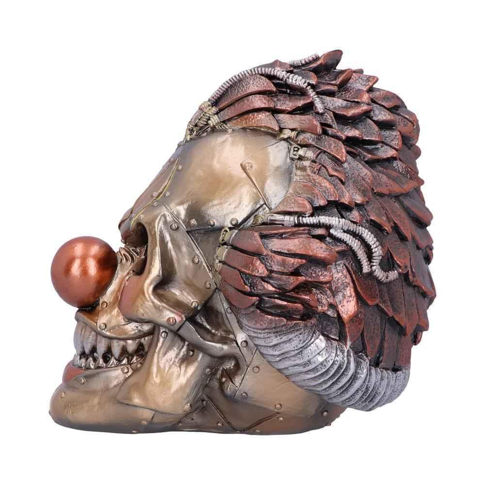 Mechanical Laughter Horror Steampunk Clown Skull Ornament 18CM - Home Decor