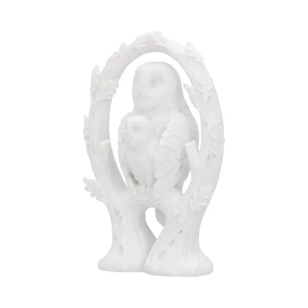 NEMESIS NOW - EMBRACE - WHITE OWL 10.9cm FIGURINE ORNAMENT - 