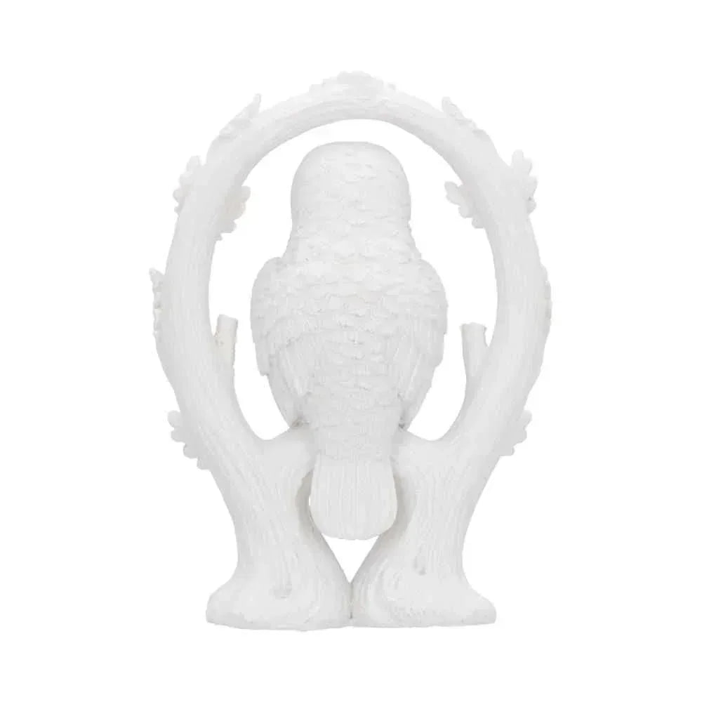NEMESIS NOW - EMBRACE - WHITE OWL 10.9cm FIGURINE ORNAMENT - 