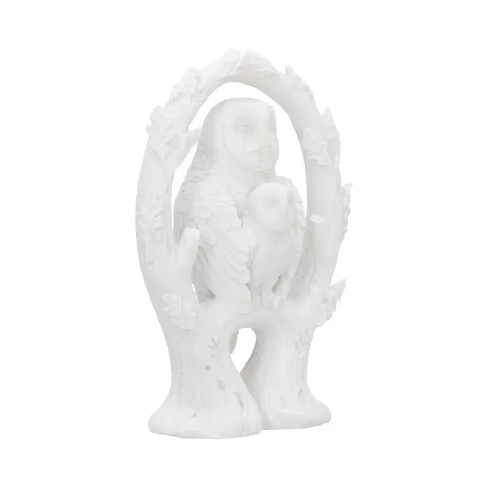 NEMESIS NOW - EMBRACE - WHITE OWL 10.9cm FIGURINE ORNAMENT - 