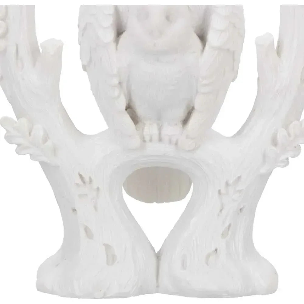 NEMESIS NOW - EMBRACE - WHITE OWL 10.9cm FIGURINE ORNAMENT - 