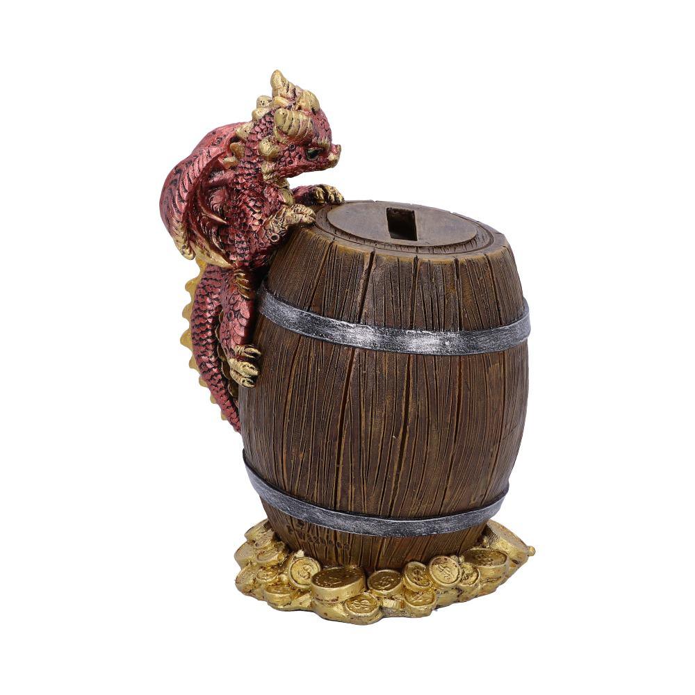 Dragon Heist Money Box | Dragon & Barrel Gothic Fantasy Figurine