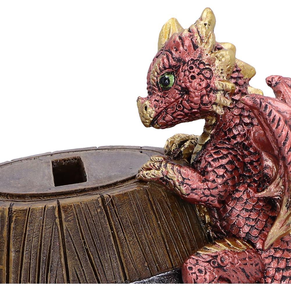 Dragon Heist Money Box | Dragon & Barrel Gothic Fantasy Figurine