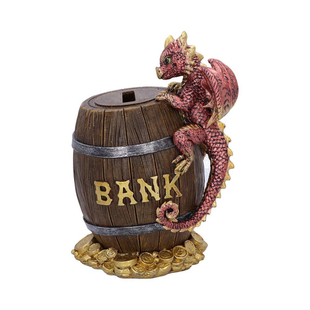 Dragon Heist Money Box | Dragon & Barrel Gothic Fantasy Figurine